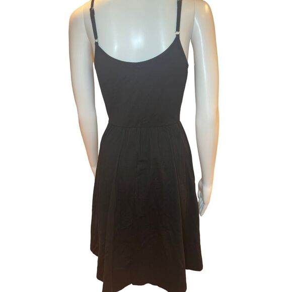 NWT StyleWorld LBD Spaghetti Strap Summer Dress with Pockets XS - Picture 2 of 9